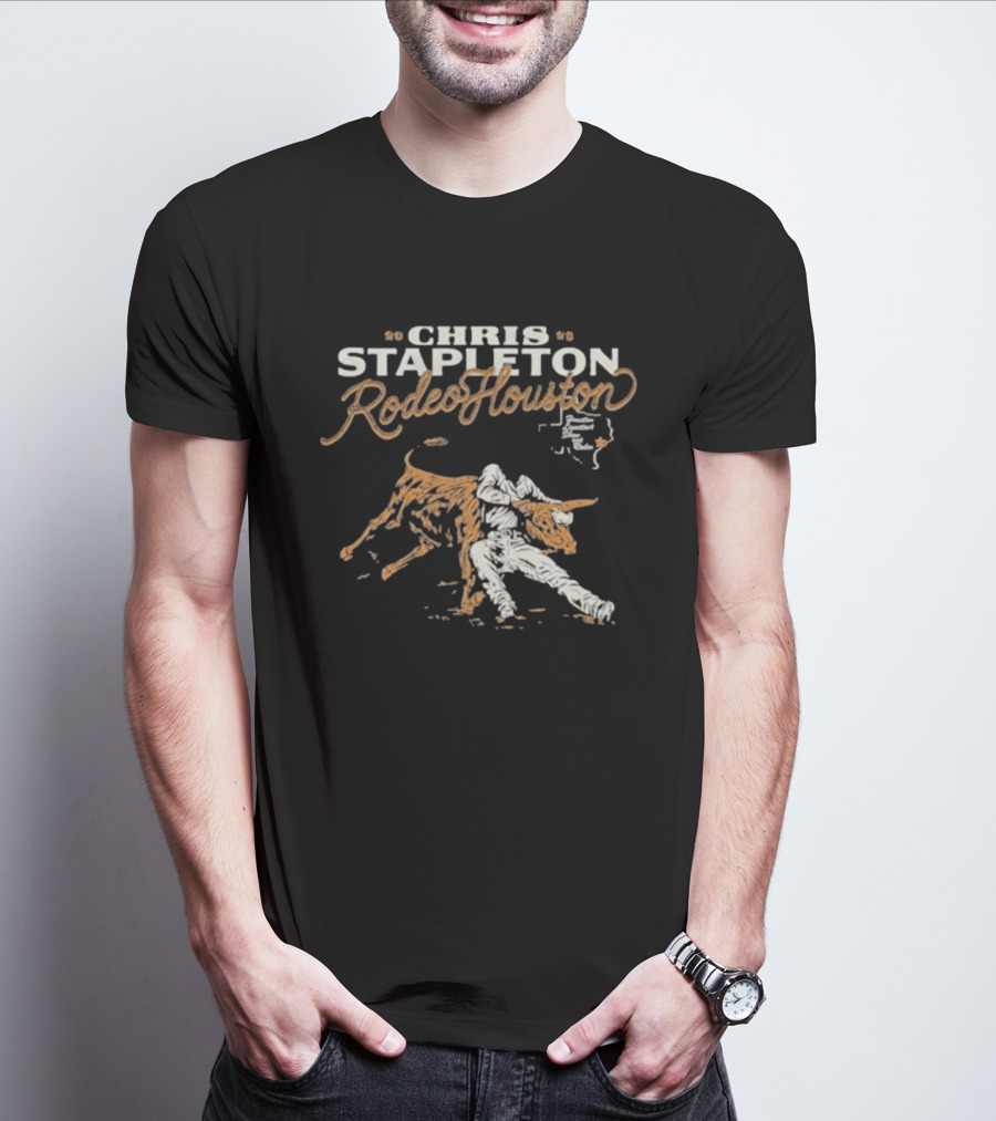Chris Stapleton Rodeo Houston 2026 T-Shirt