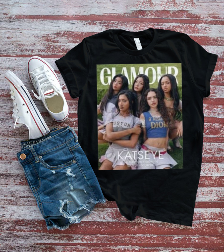 Glamour Latinoamérica Katseye Dior Boston Style Cover T-Shirt
