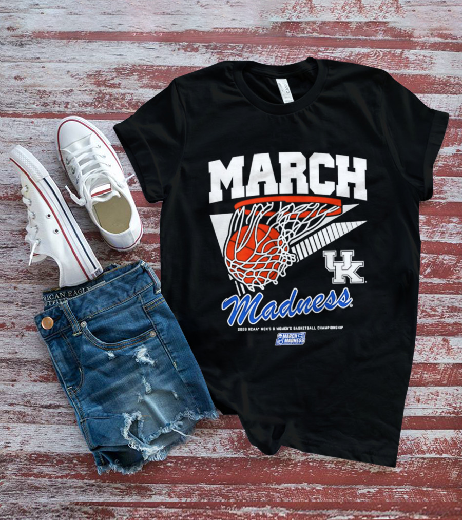 March Madness Kentucky Wildcats MBB WBB 2026 NCAA Basketball Championship T-Shirt