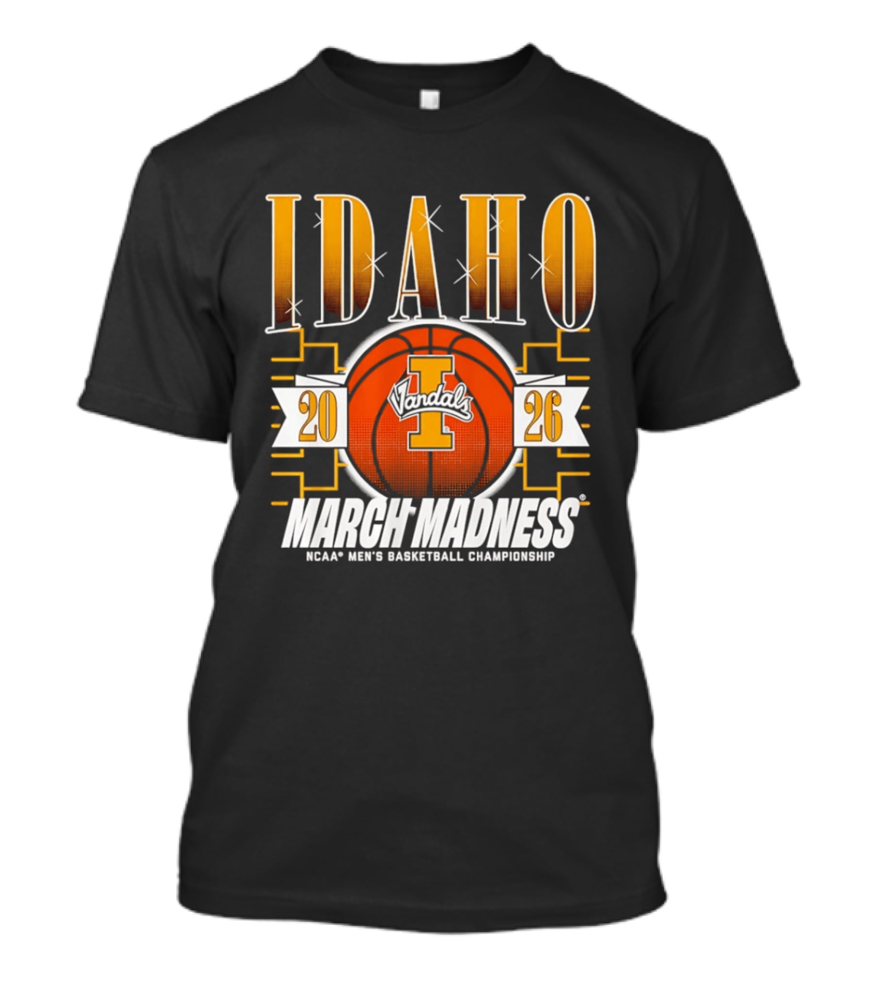 Idaho Vandals 2026 NCAA Men's Basketball Championship March Madness T-Shirt
