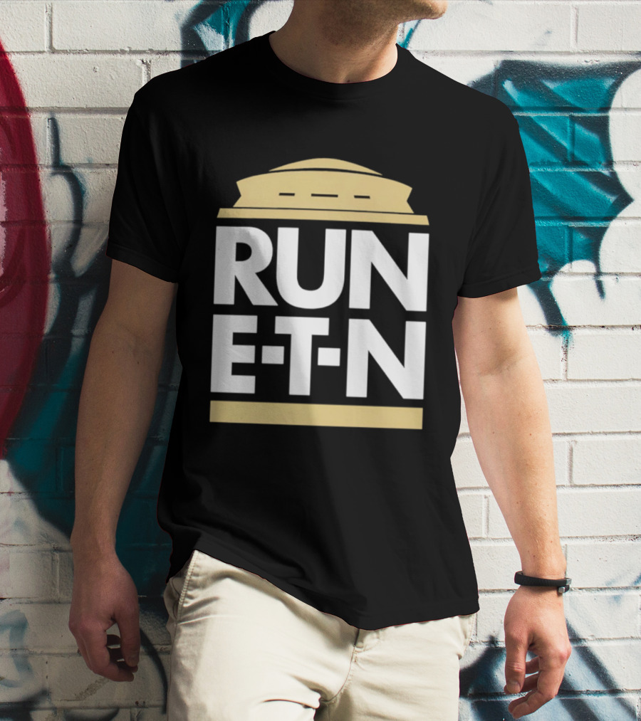 New Orleans Saints Run ETN Stadium Motif T-Shirt