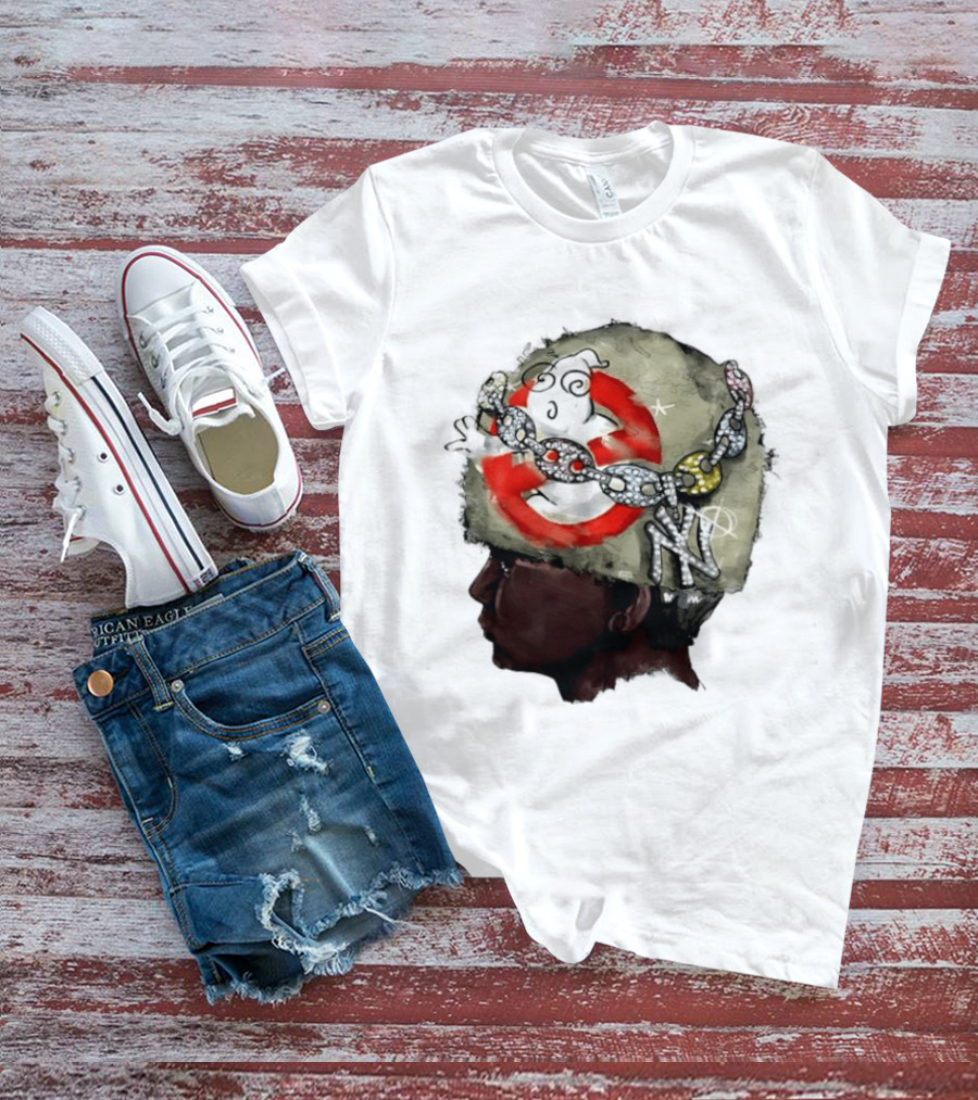 Swag Stealer Album Ghostbusters Chain Art NY Yankees T-Shirt