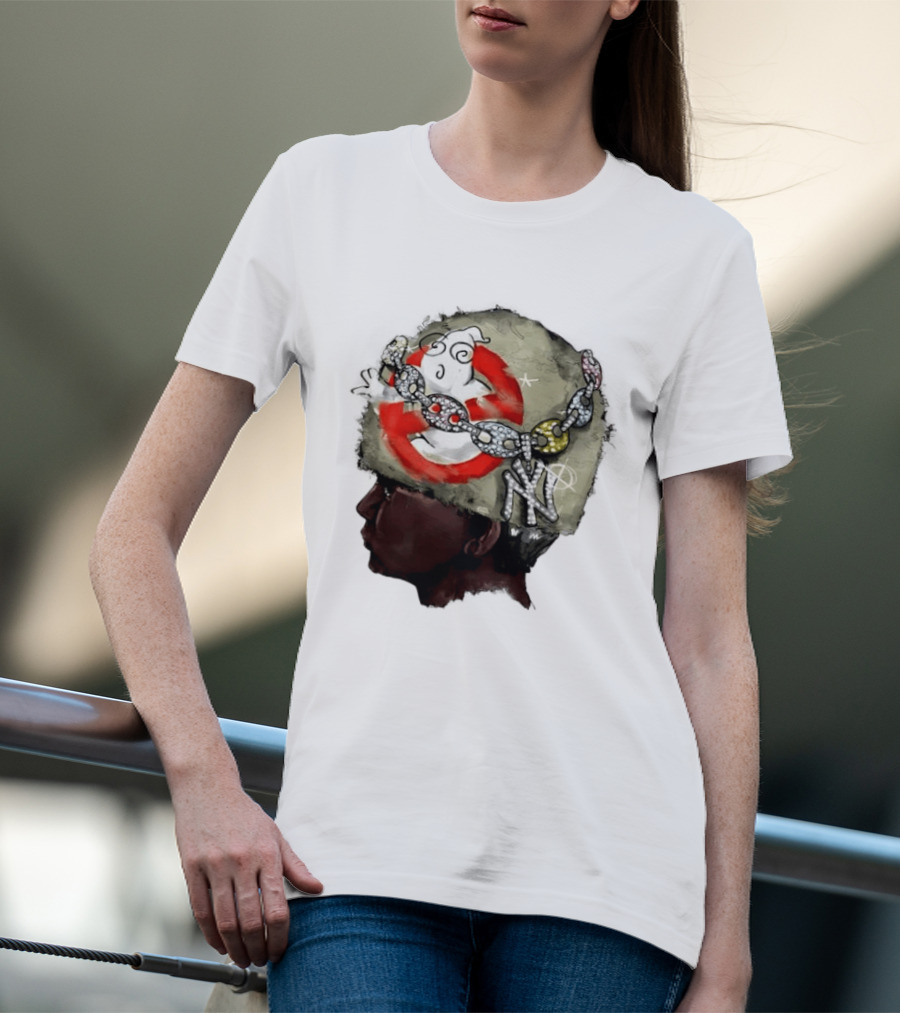 Swag Stealer Album Ghostbusters Chain Art NY Yankees T-Shirt