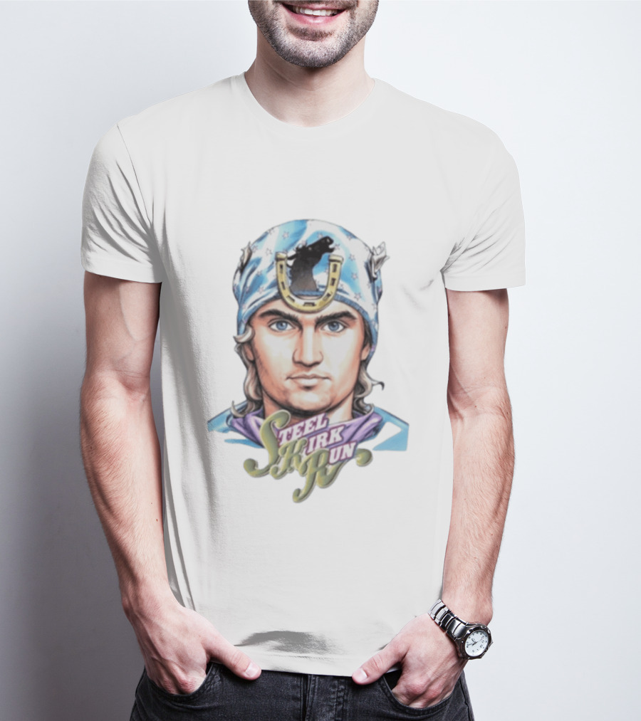 Steel Kirk Run Johnny Kirkstar T-Shirt