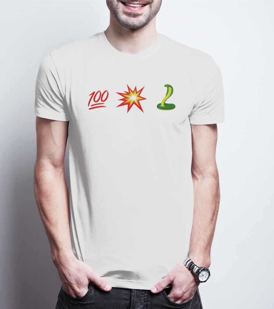 Wilt Bam Kobe 100 Explosion Snake T-Shirt