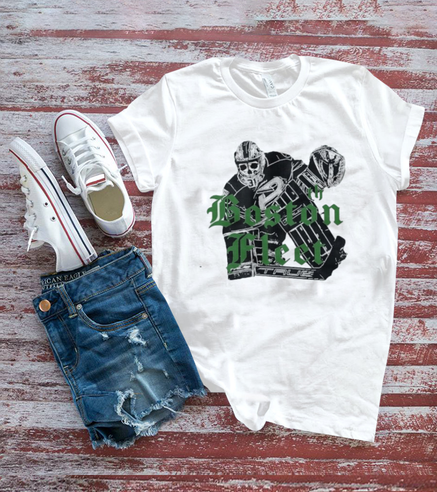 Aerin Frankel Boston Fleet PWHL Skeleton Goalie T-Shirt