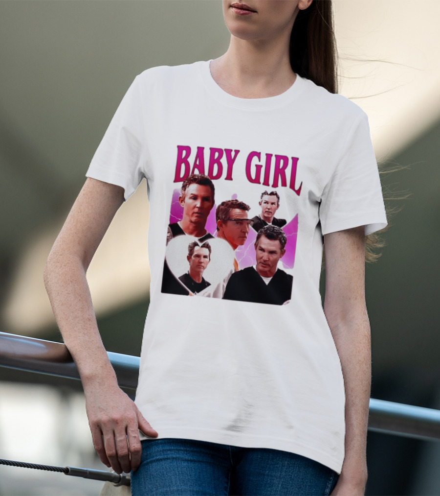 BABY GIRL Dr. Jack Abbot Collage Fashion Trend T-Shirt