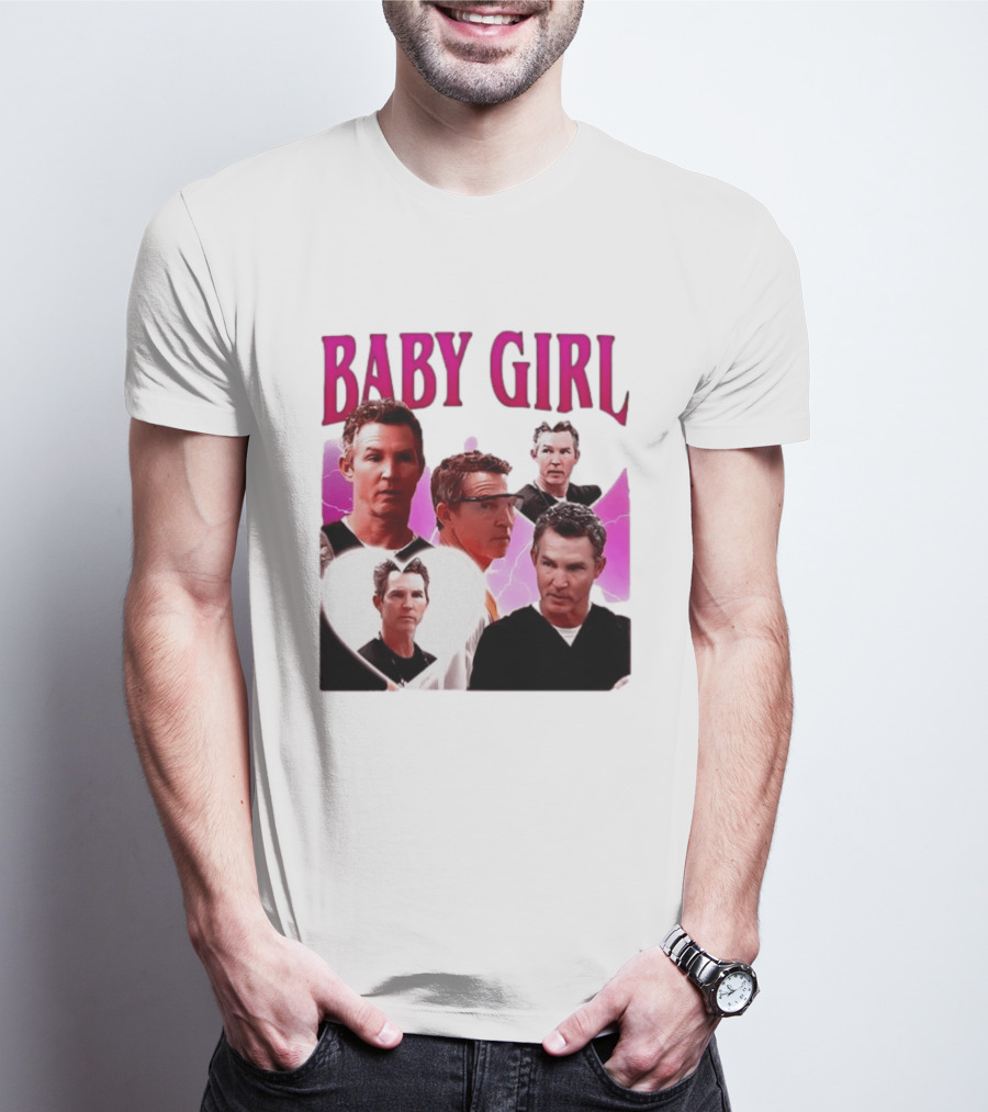 BABY GIRL Dr. Jack Abbot Collage Fashion Trend T-Shirt