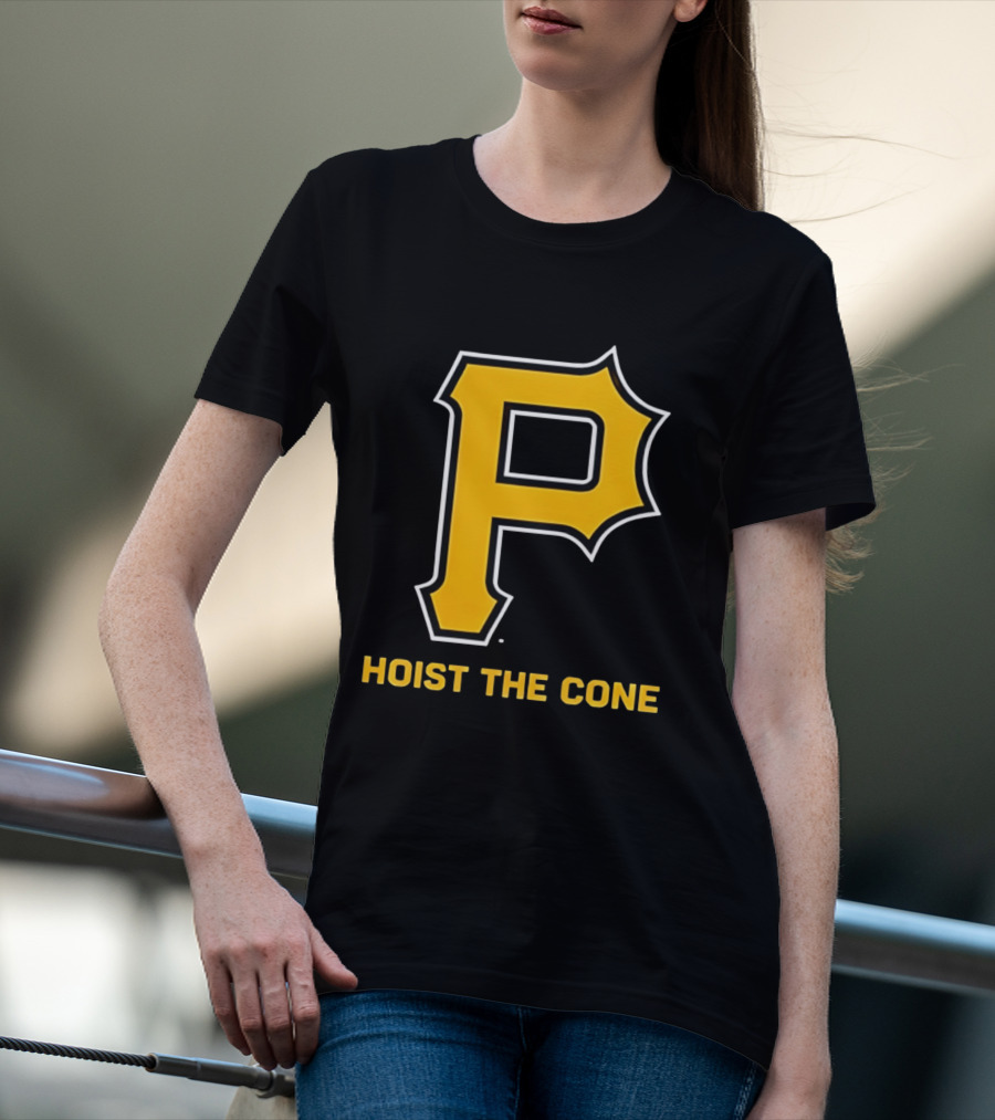 Pittsburgh P Hoist The Cone T-Shirt