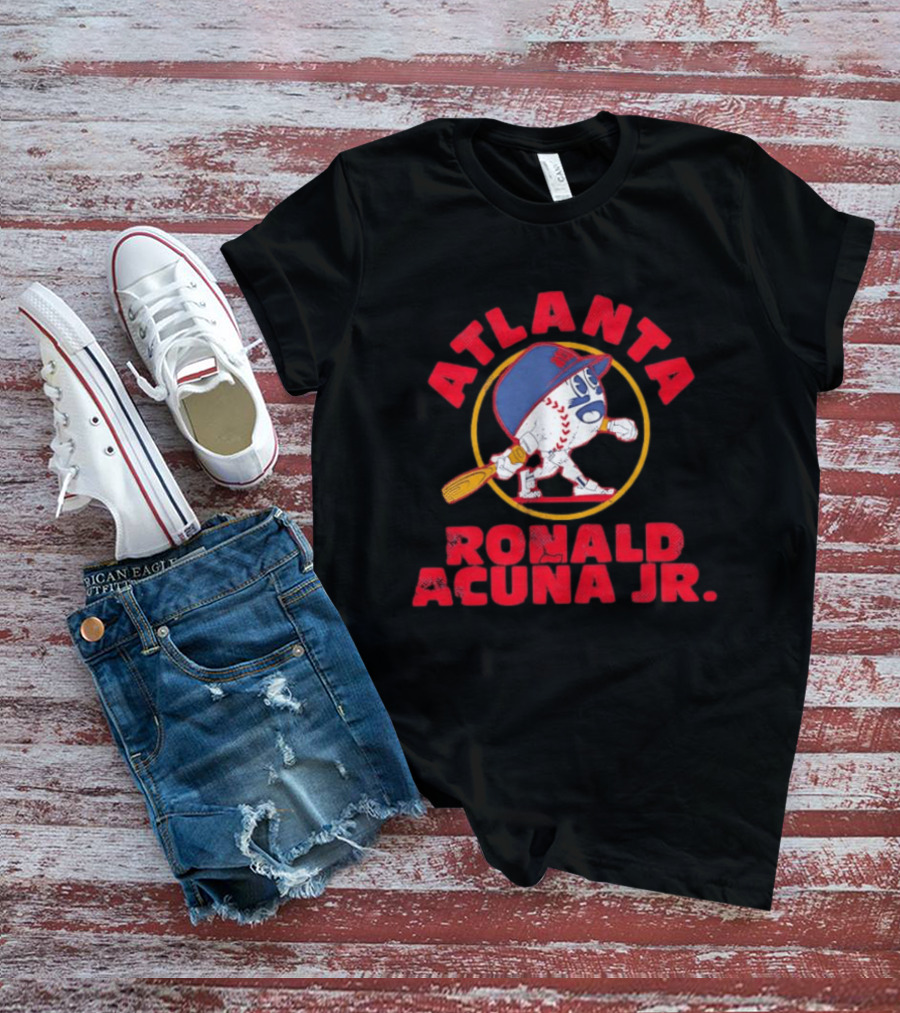 Atlanta Ronald Acuña Jr Baseball Buddy MLB Braves T-Shirt