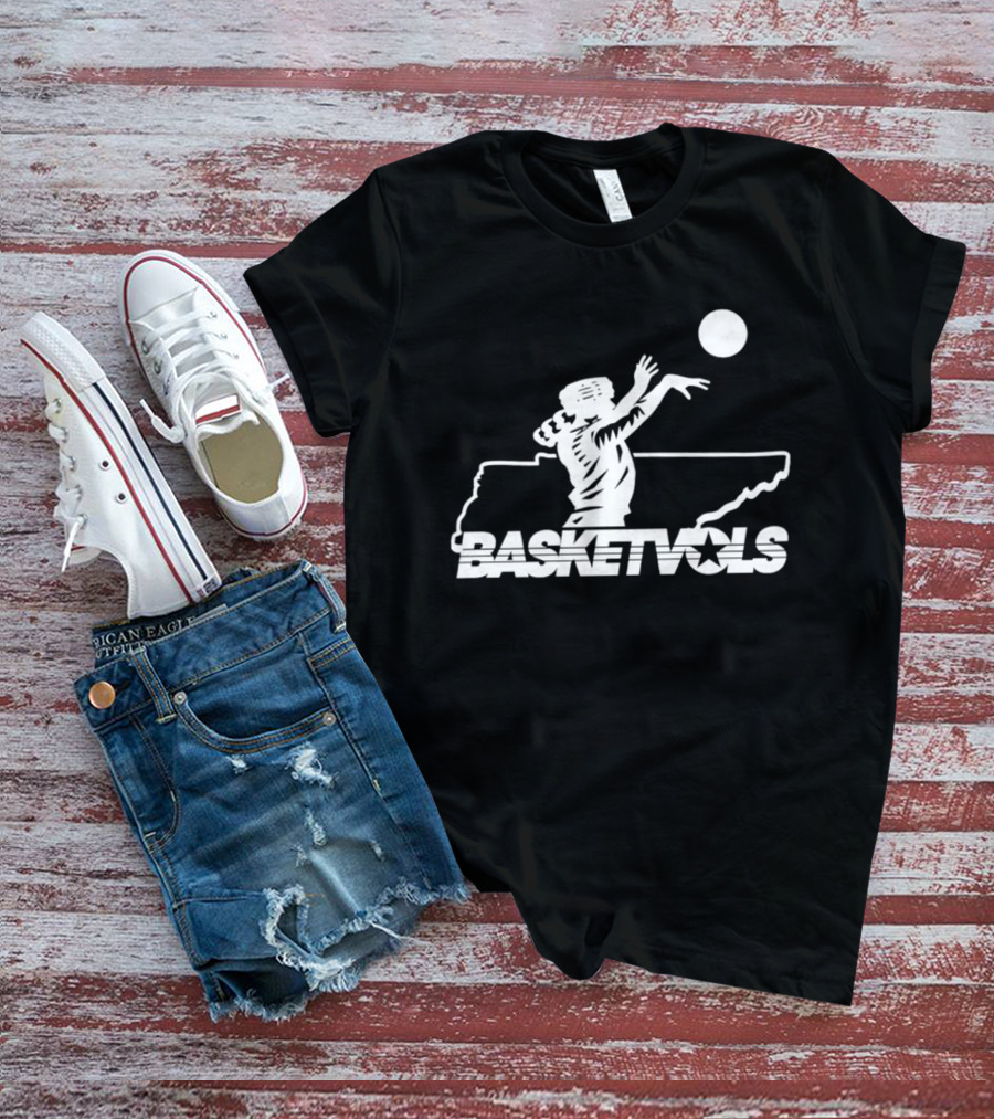 Tennessee Jumpshot Basketvols Basketball Player T-Shirt