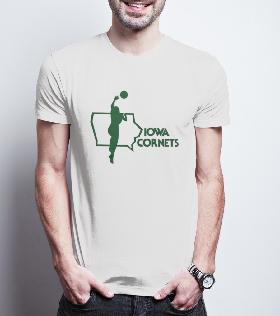 Iowa Cornets WPBL Basketball Team T-Shirt