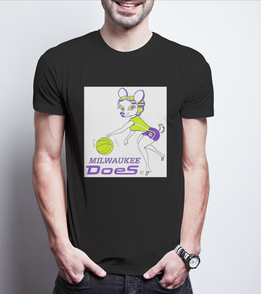 Milwaukee Does WPBL Vintage Basketball T-Shirt