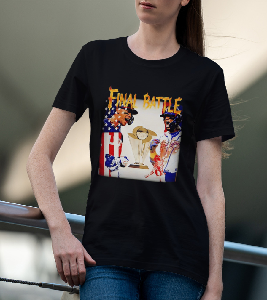 Final Battle USA Venezuela World Baseball Classic 2026 Championship Showdown T-Shirt