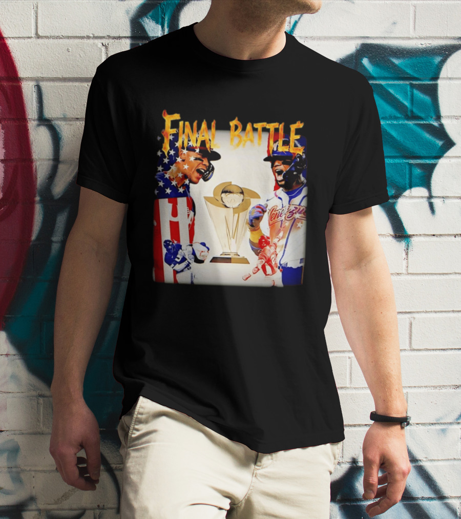 Final Battle USA Venezuela World Baseball Classic 2026 Championship Showdown T-Shirt