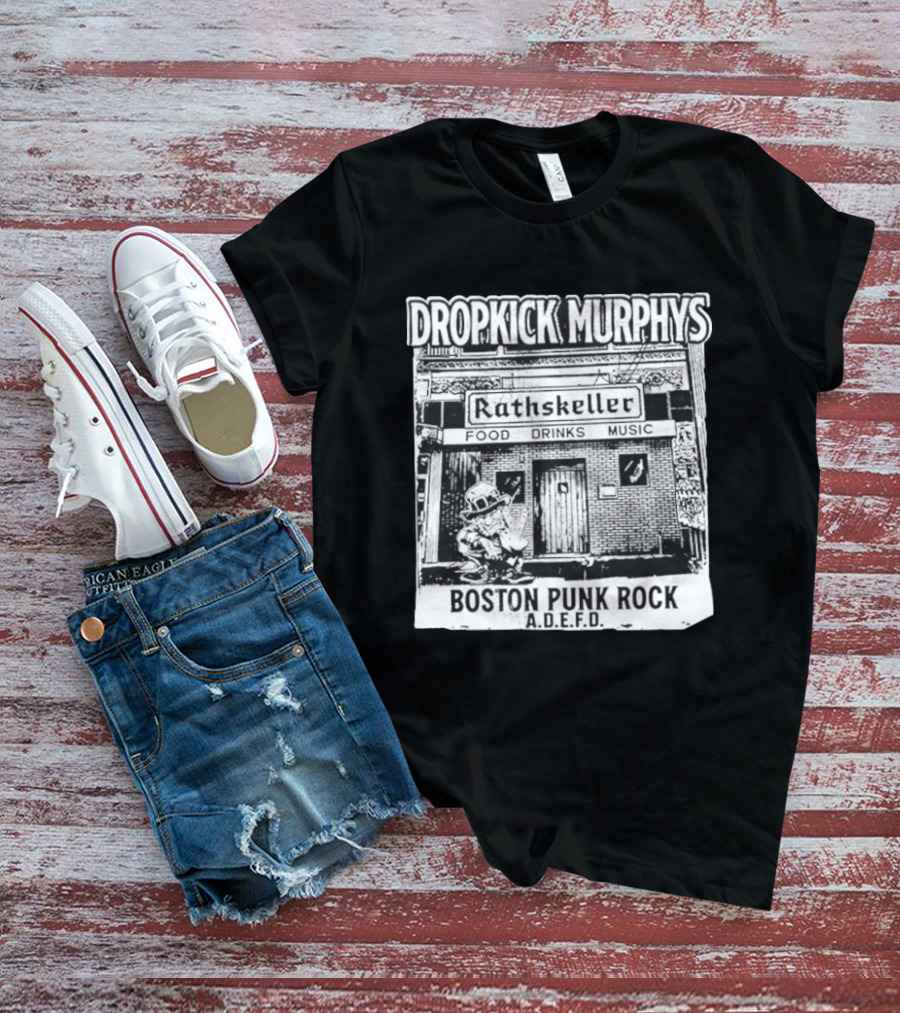 Dropkick Murphys Boston Punk Rock Rathskeller 96 A.D.E.F.D. T-Shirt