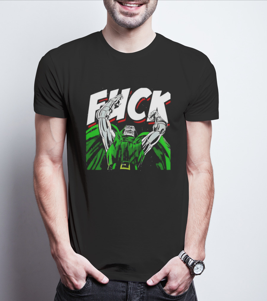 Doctor Doom Fuck Mavel Comics T-Shirt