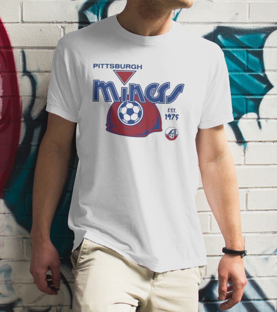 Pittsburgh Miners Soccer Est 1975 T-Shirt