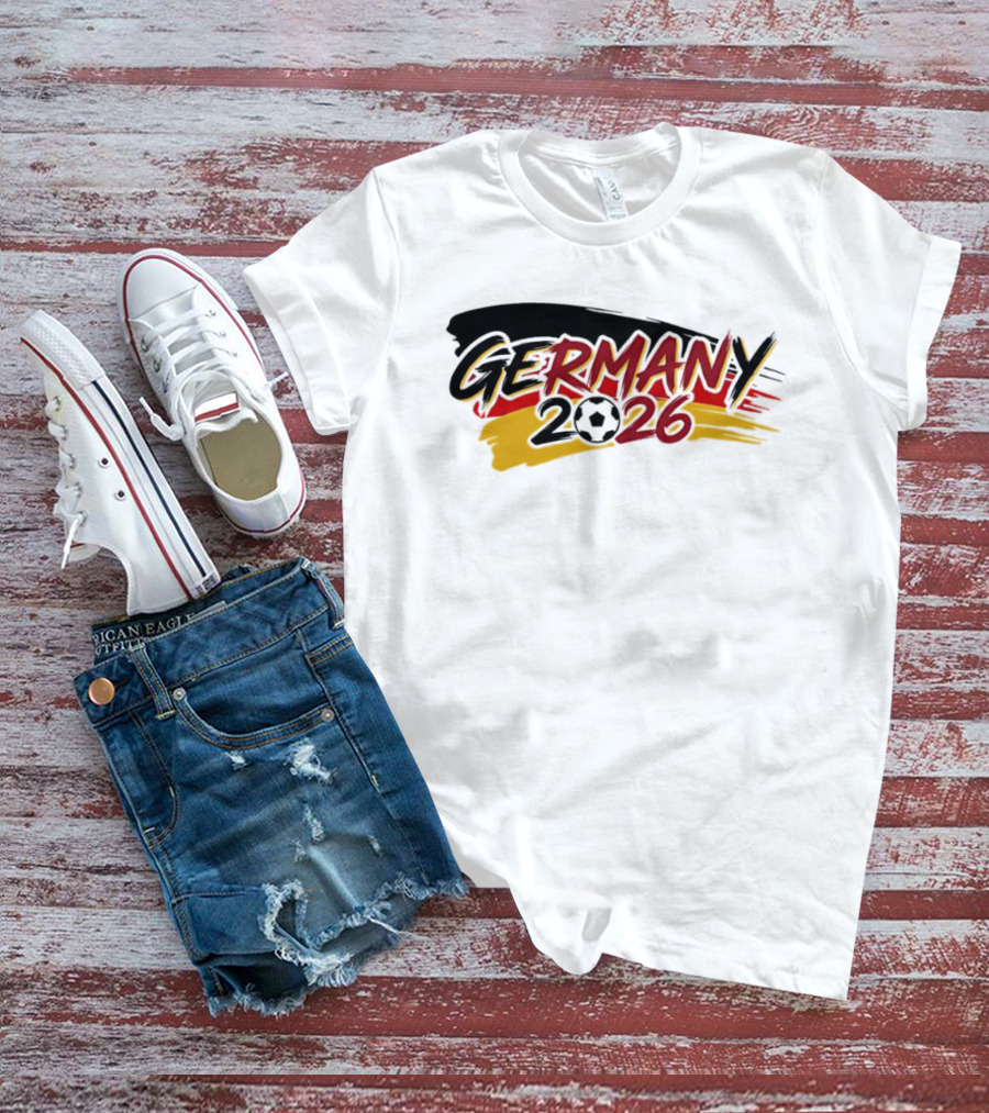 Germany 2026 World Cup Soccer Fan Gear T-Shirt
