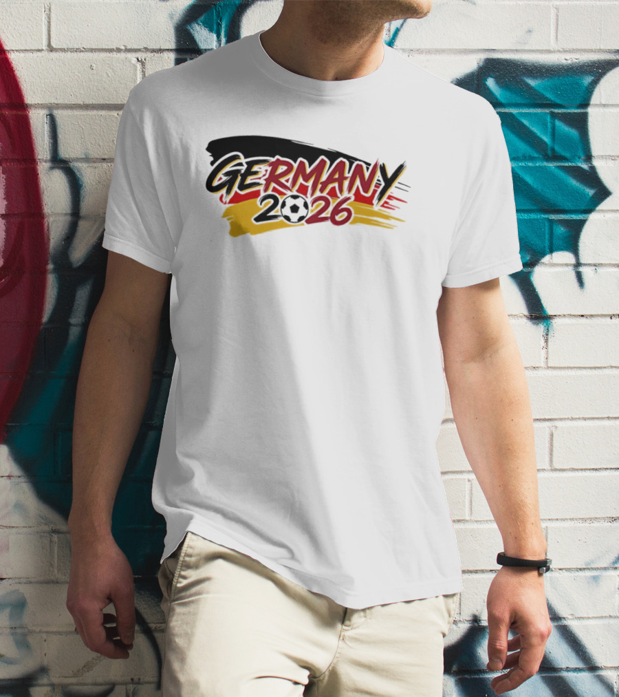 Germany 2026 World Cup Soccer Fan Gear T-Shirt