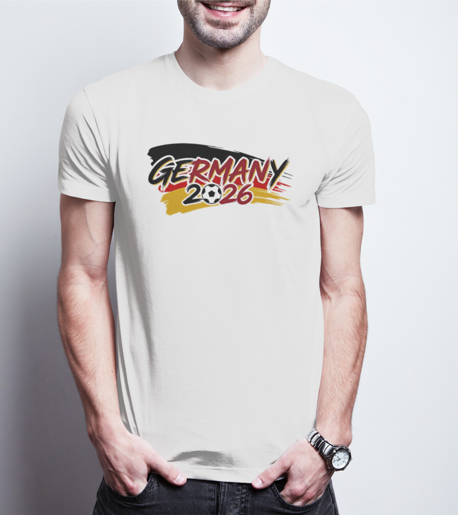 Germany 2026 World Cup Soccer Fan Gear T-Shirt