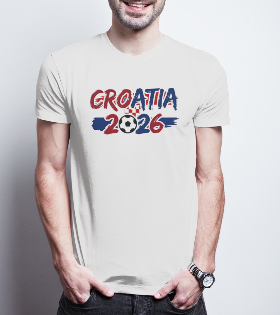 Croatia World Cup 2026 Soccer Team Fan Gear T-Shirt