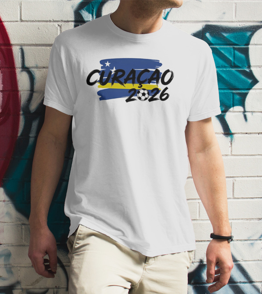 Curaçao 2026 World Cup National Team Soccer T-Shirt