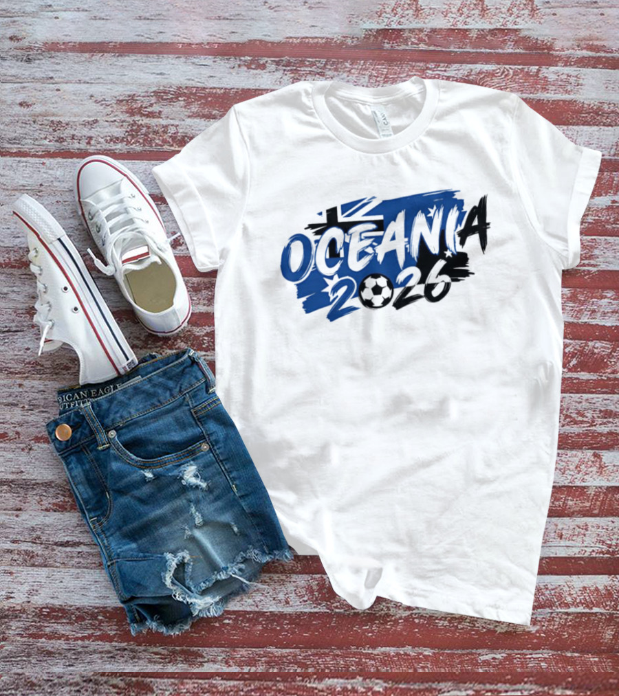 Oceania 2026 Soccer Championship Flag Football T-Shirt