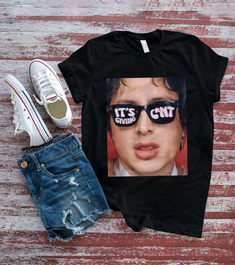 Hudson Williams It's Giving C*nt Sunglasses T-Shirt