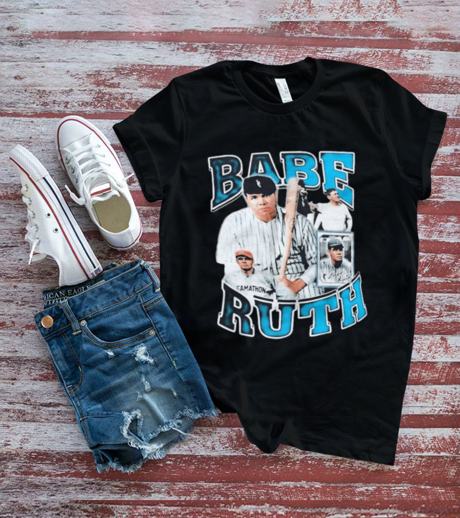 Babe Ruth New York Yankees Iconic Baseball Legend T-Shirt