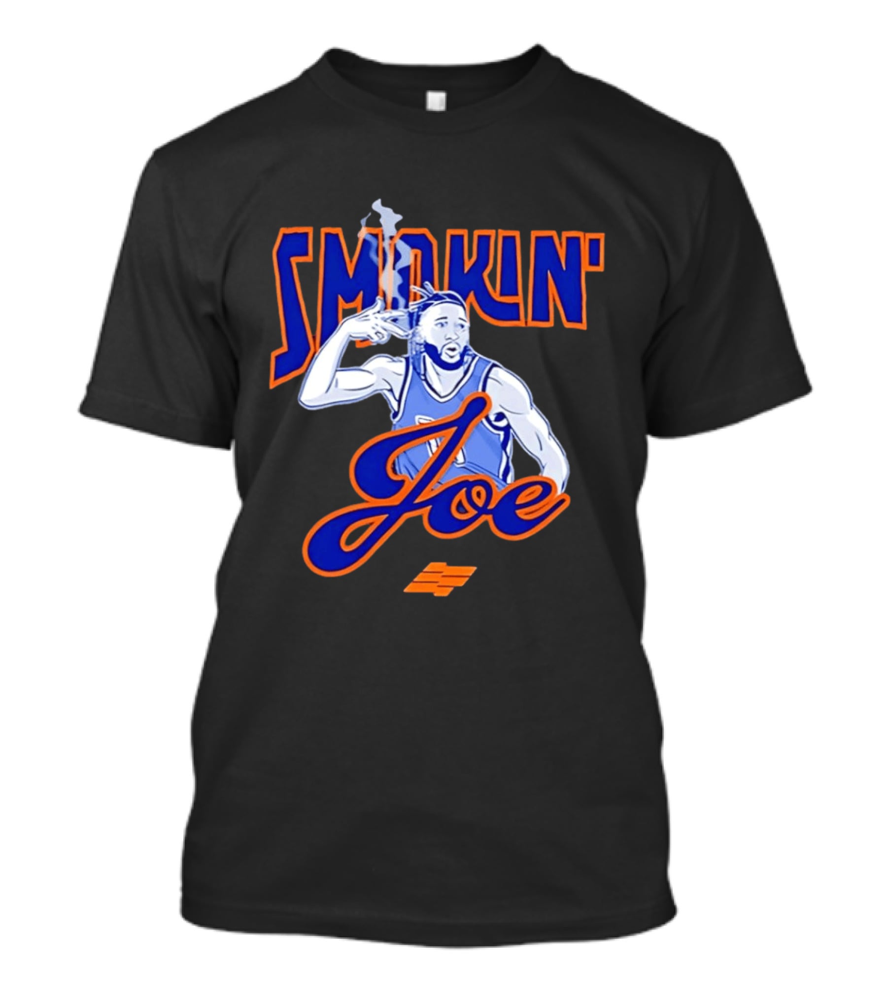 Smokin' Joe Basketball Iconic Athlete Smoke Gesture T-Shirt