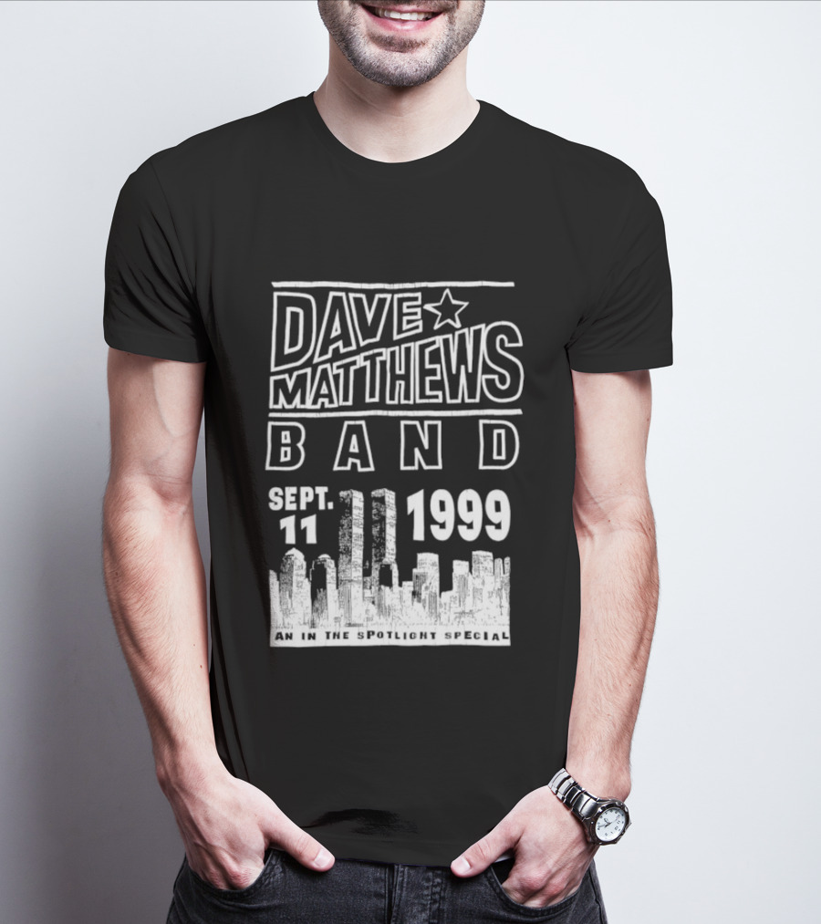 Dave Matthews Band Sept 11 1999 An In The Spotlight Special T-Shirt