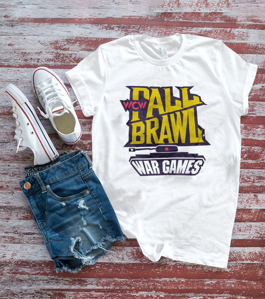 WCW Fall Brawl War Games Tank T-Shirt