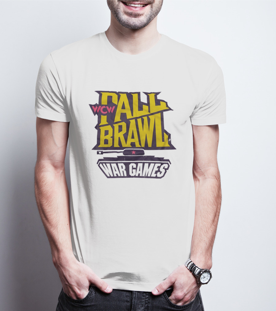 WCW Fall Brawl War Games Tank T-Shirt