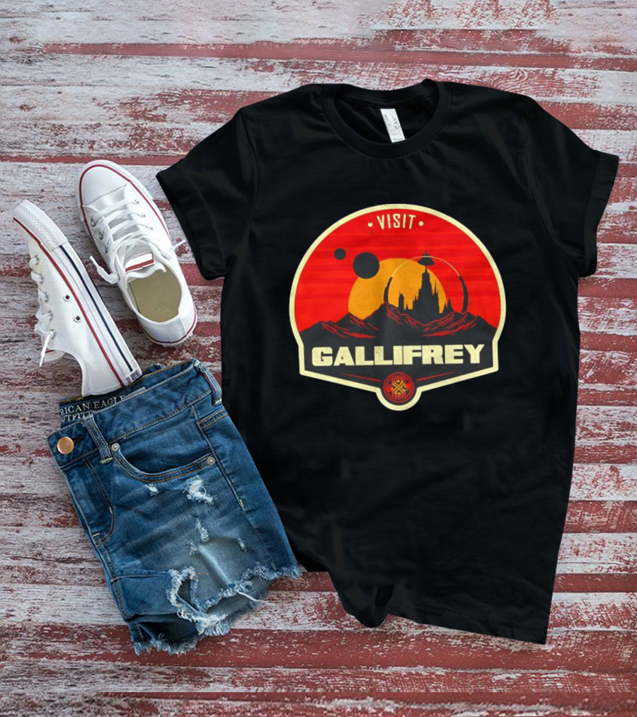 Visit Gallifrey Chrono Citadel Sci Fi World T-Shirt