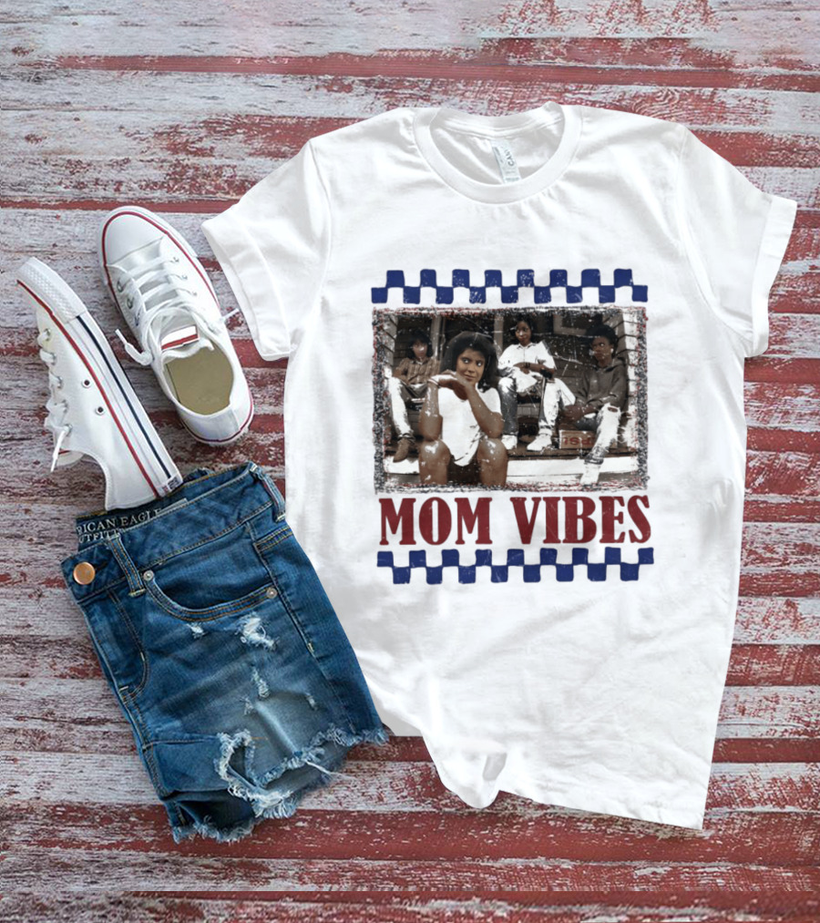 Mom Vibes Retro Mother's Day Family T-Shirt