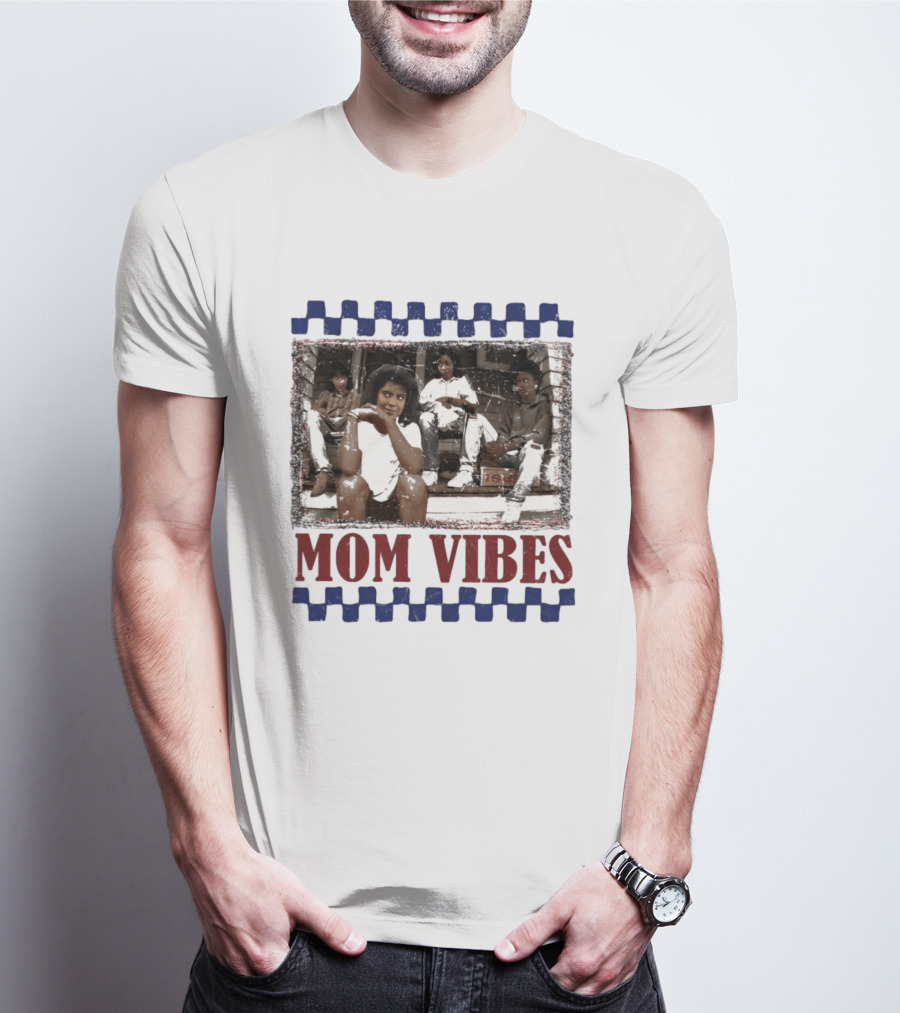 Mom Vibes Retro Mother's Day Family T-Shirt