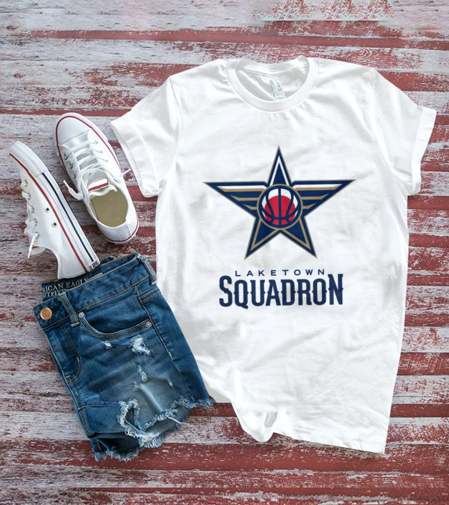 New Orleans Pelicans Laketown Squadron 2026 Star Basketball T-Shirt