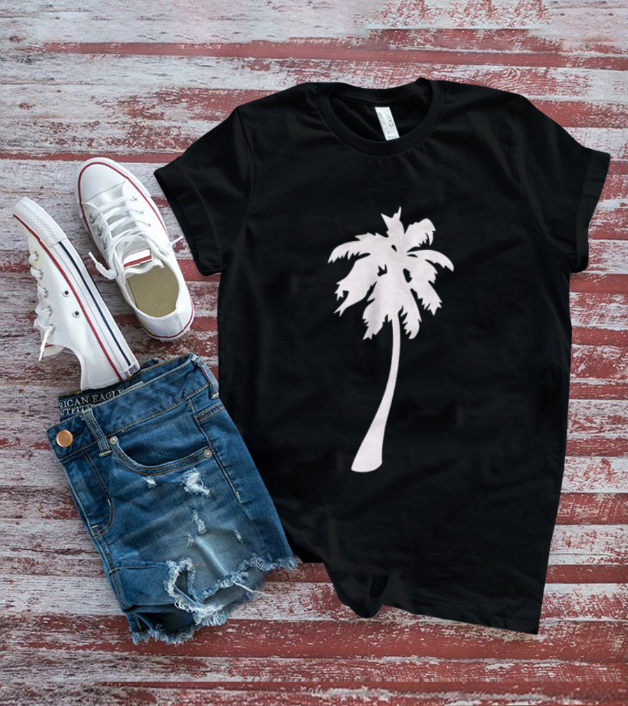 Palm Tree Tropical Sunset Summer Vibes T-Shirt