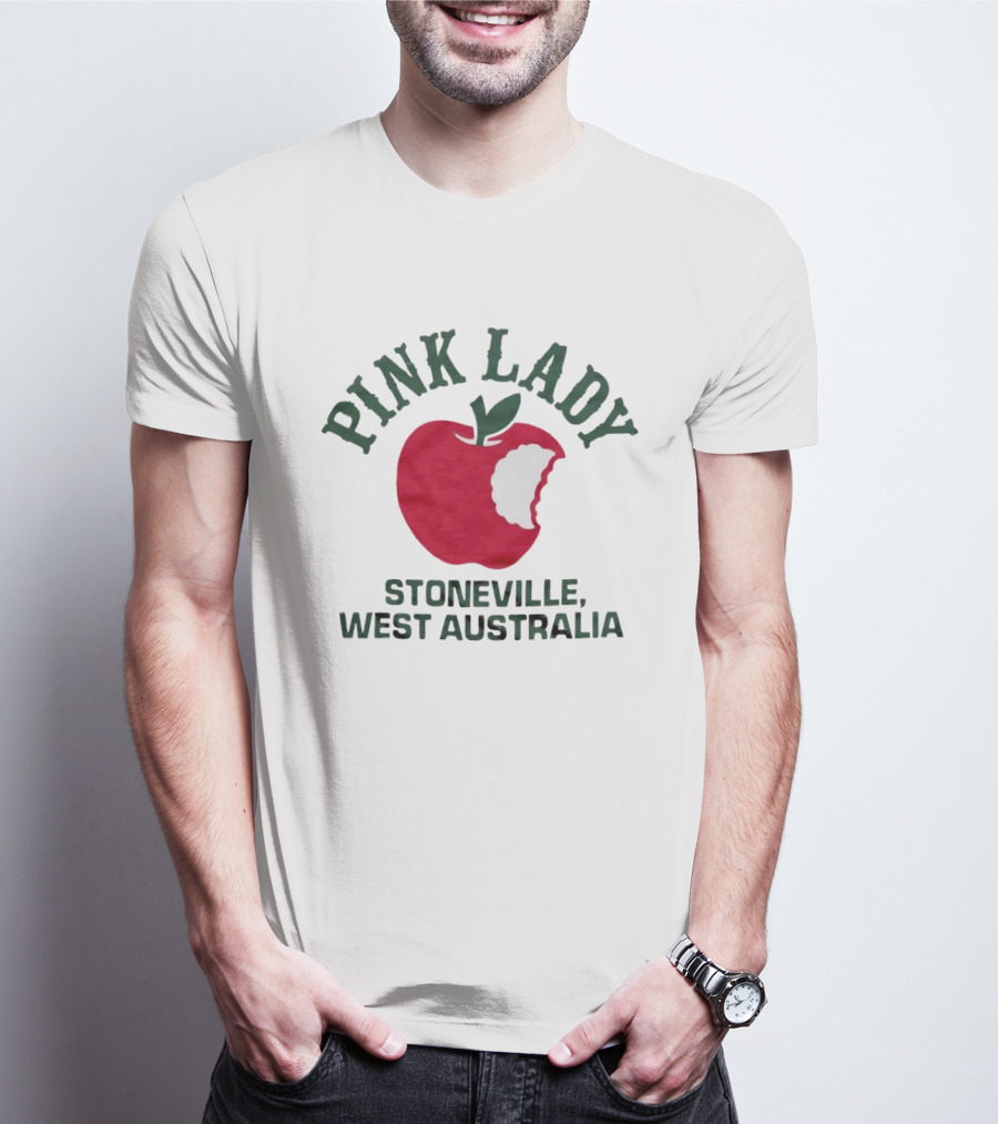 Pink Lady Apple Stoneville West Australia Bite Mark T-Shirt