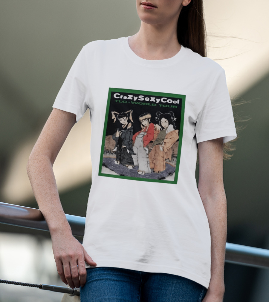 TLC CrazySexyCool World Tour 1995 T-Shirt