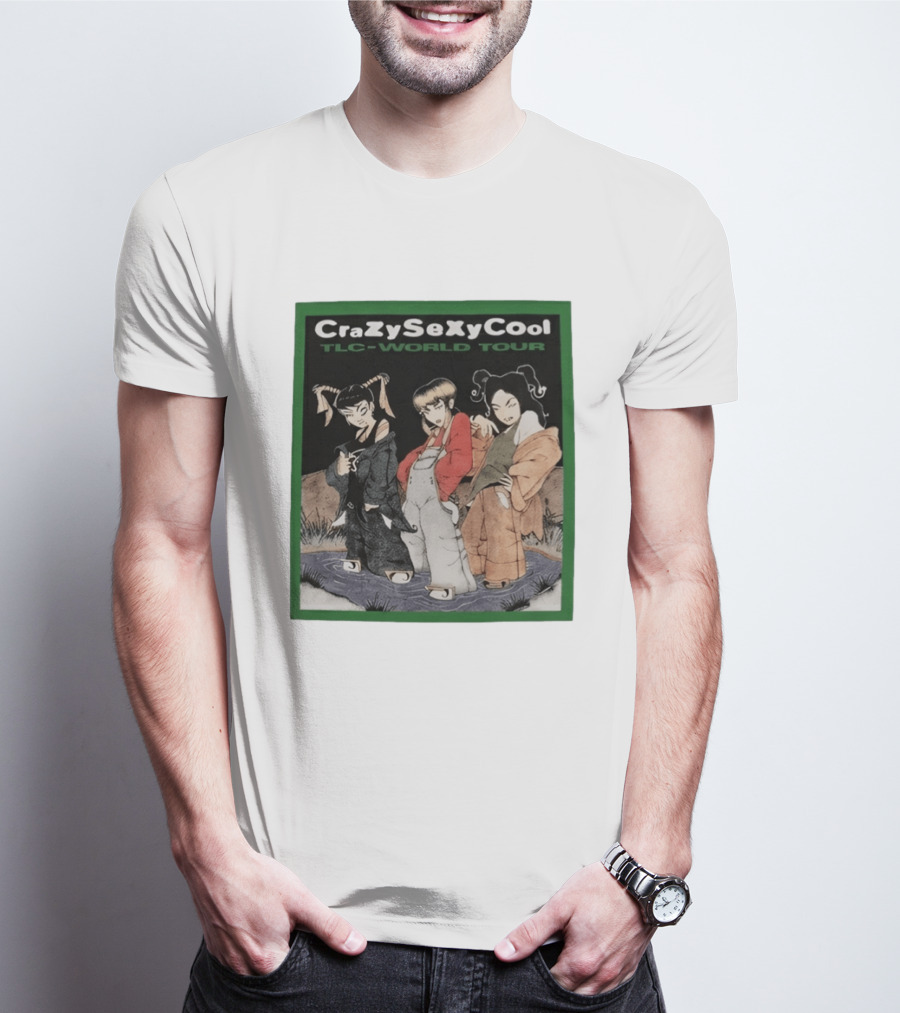 TLC CrazySexyCool World Tour 1995 T-Shirt