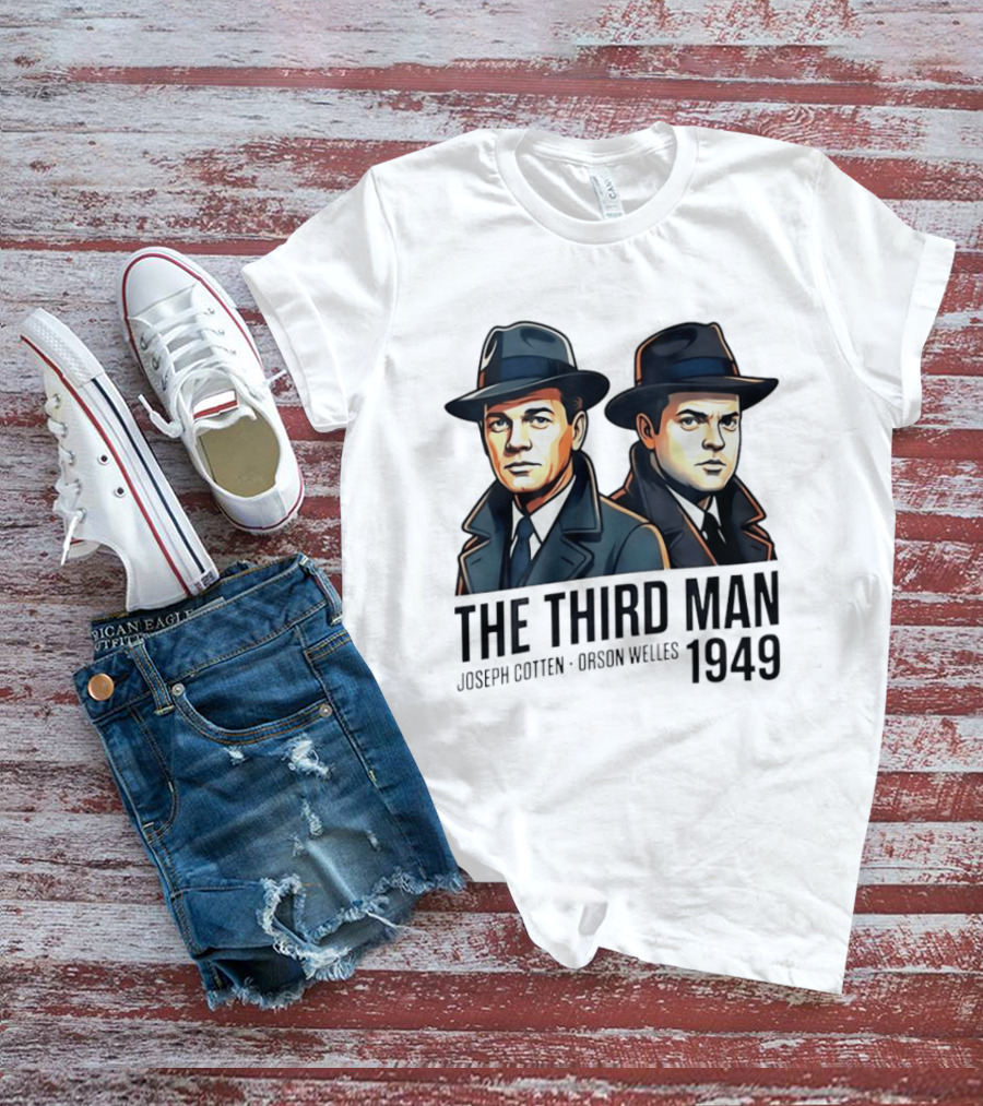 The Third Man Joseph Cotten Orson Welles 1949 T-Shirt