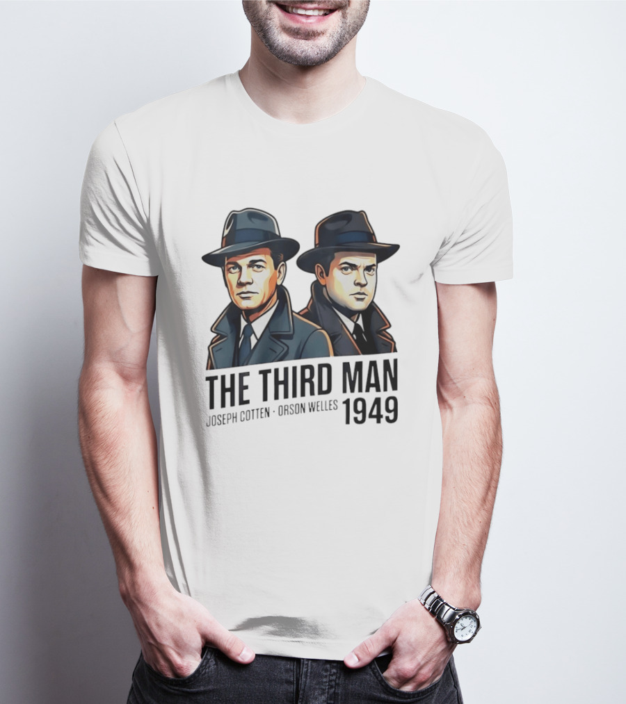 The Third Man Joseph Cotten Orson Welles 1949 T-Shirt