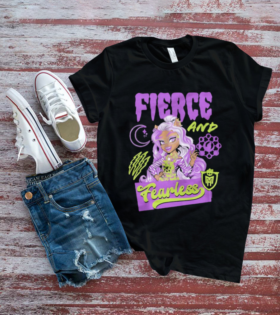Fierce And Fearless Clawdeen Wolf Monster High T-Shirt
