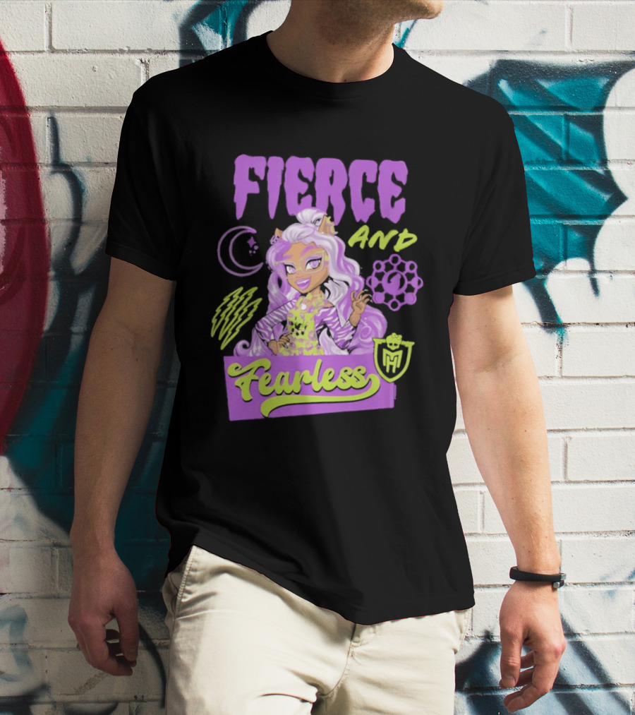 Fierce And Fearless Clawdeen Wolf Monster High T-Shirt