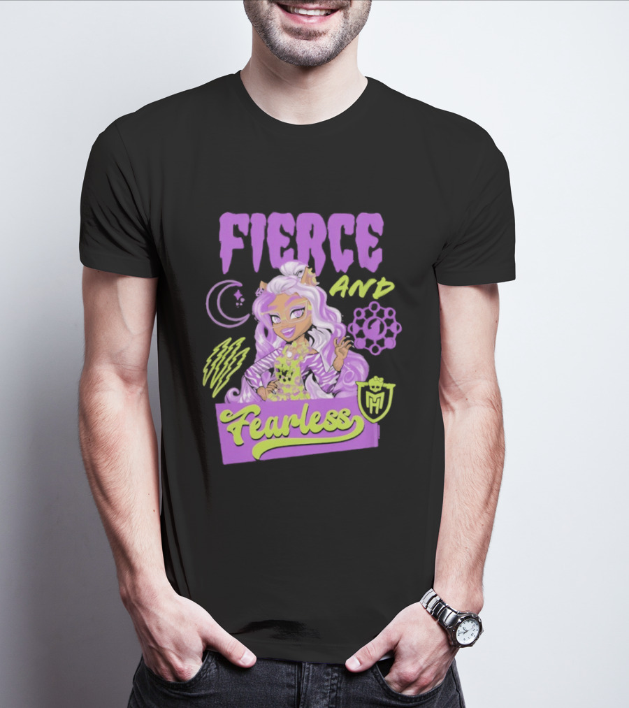 Fierce And Fearless Clawdeen Wolf Monster High T-Shirt