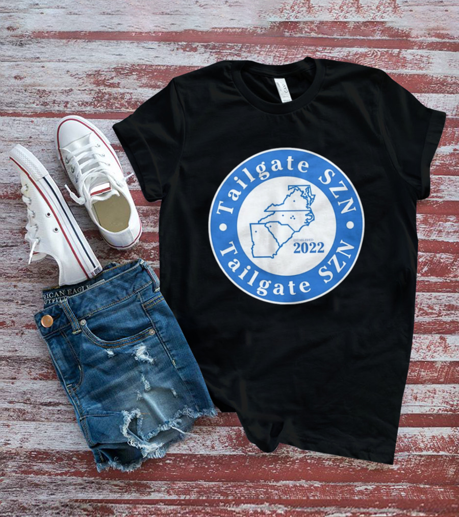 Tailgate SZN Established 2022 Map Circle T-Shirt