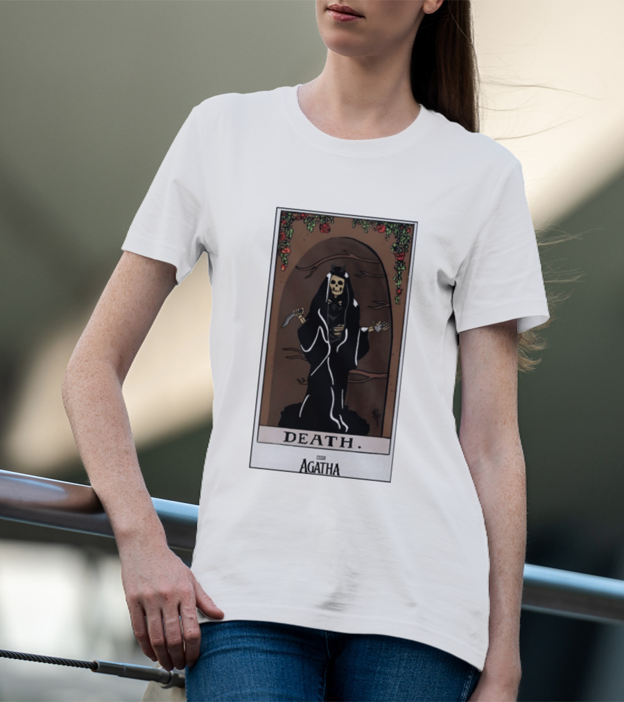 Death Tarot Card Marvel Agatha All Along T-Shirt