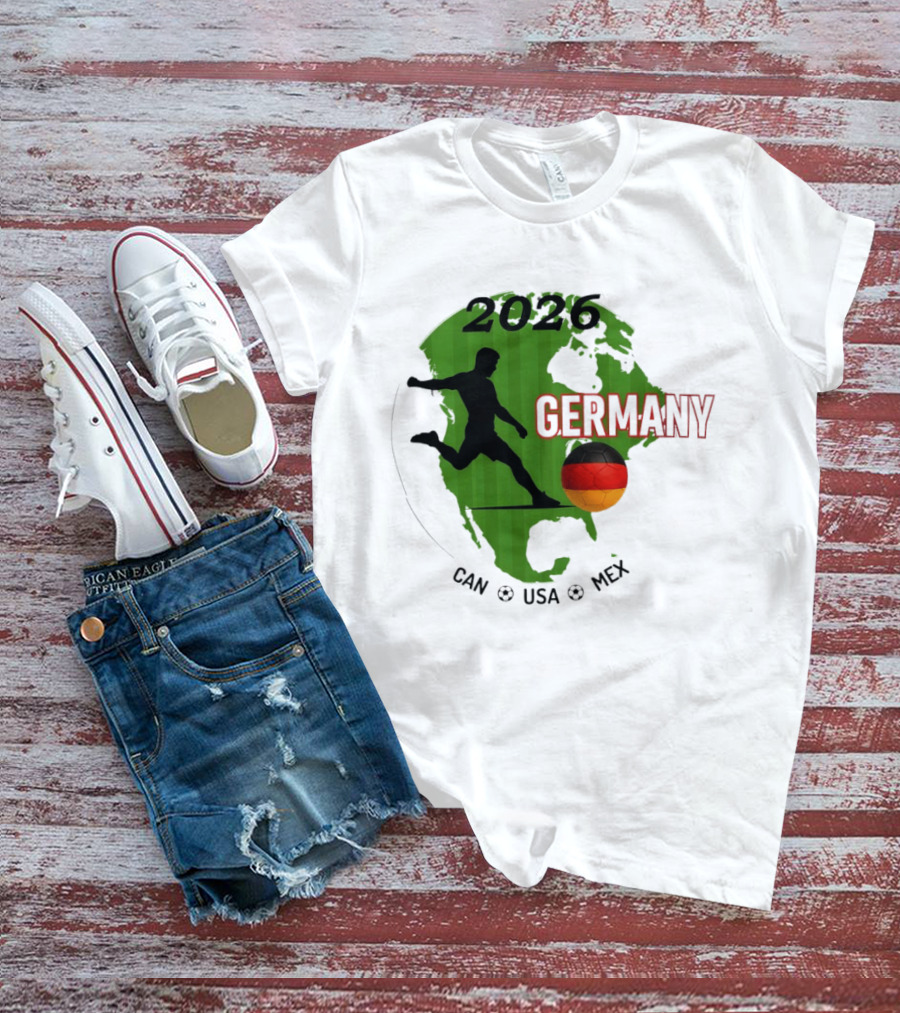 2026 Germany Football CAN USA MEX Soccer World Cup T-Shirt